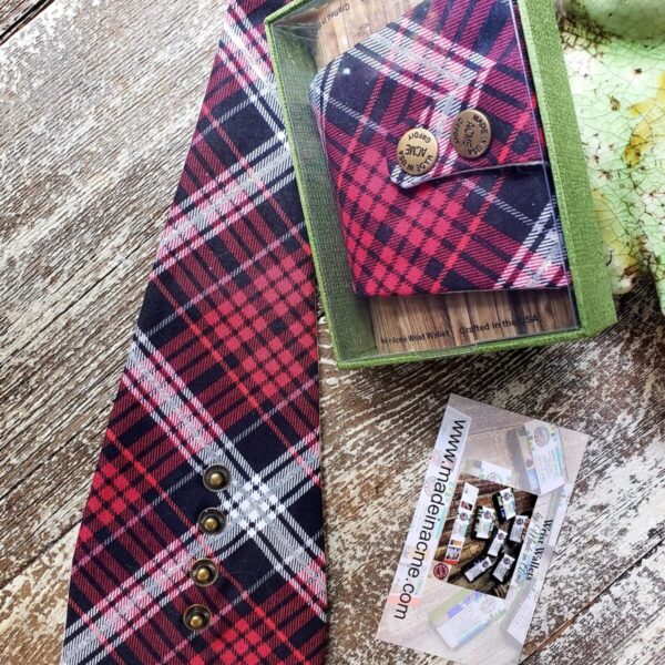 Red Print 16 Adult Wrist Wallet