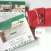 Red Wrist Wallet AMB82