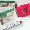Dark Raspberry Wrist Wallet AMB75