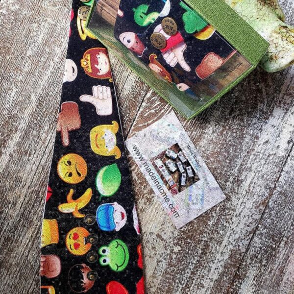 Emoticon Theme Adult Wrist Wallet