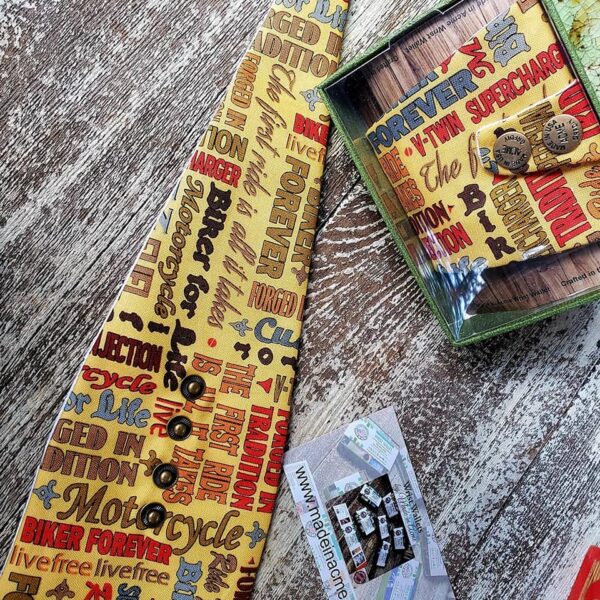 Biker Sayings Theme Adult Wrist Wallet