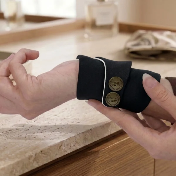 Black Wrist Wallet AMB3