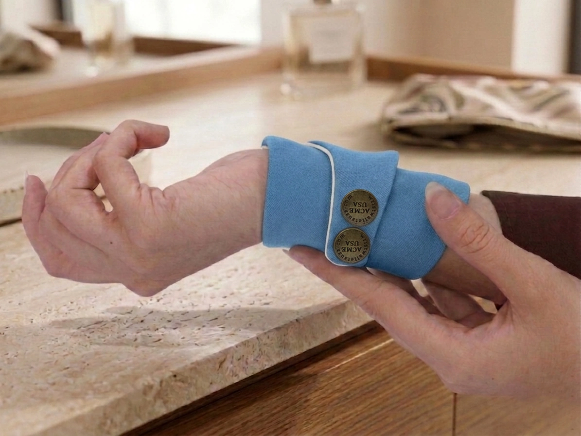 Blue Wrist Wallet AMB90