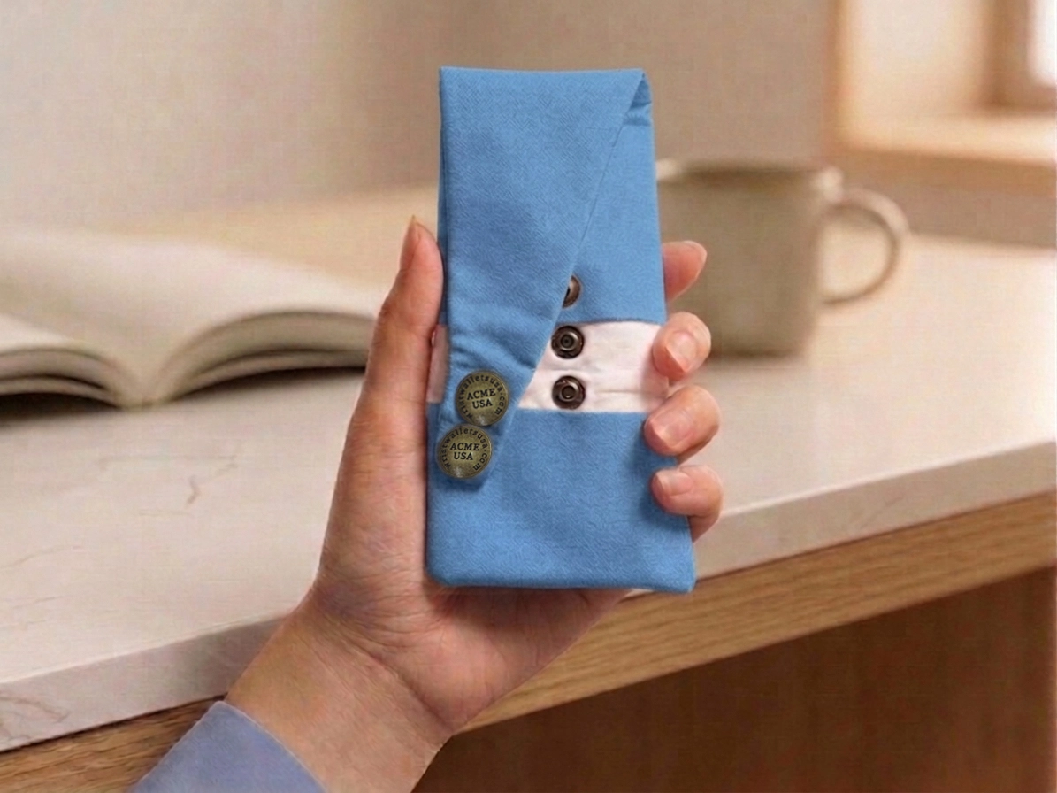 Blue Wrist Wallet AMB90