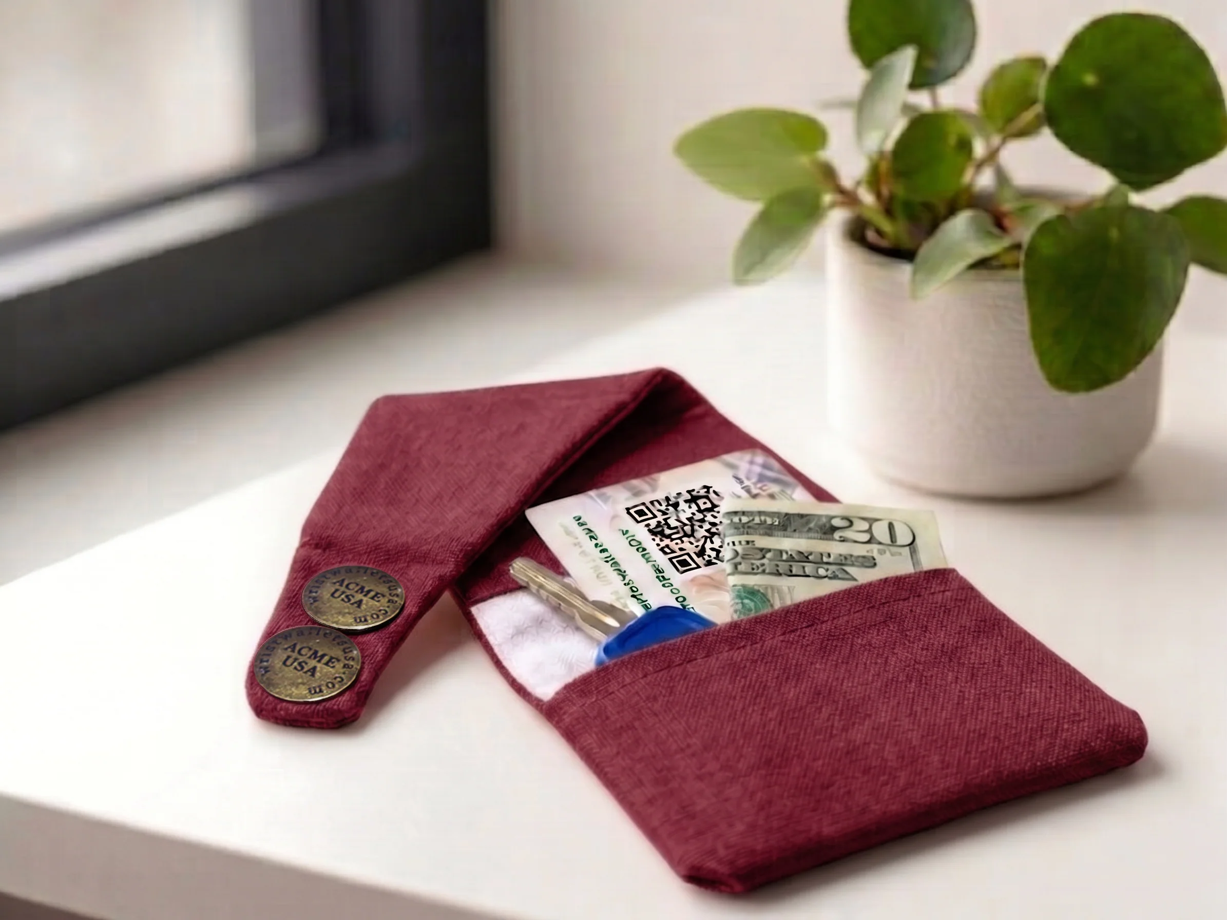 Brick Wrist Wallet AMB51