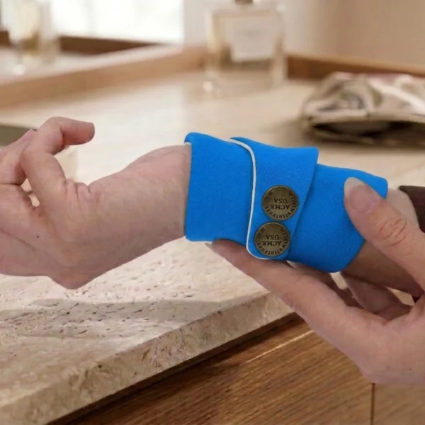Dark Blue Wrist Wallet AMB30