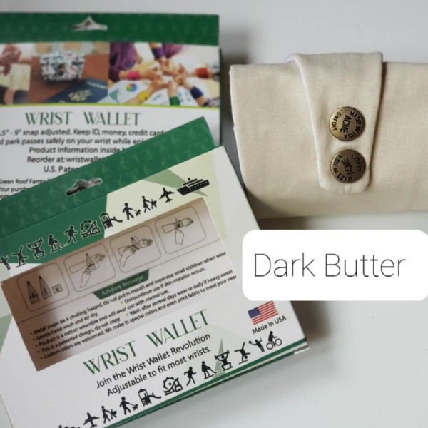 Dark Butter Wrist Wallet AMB60