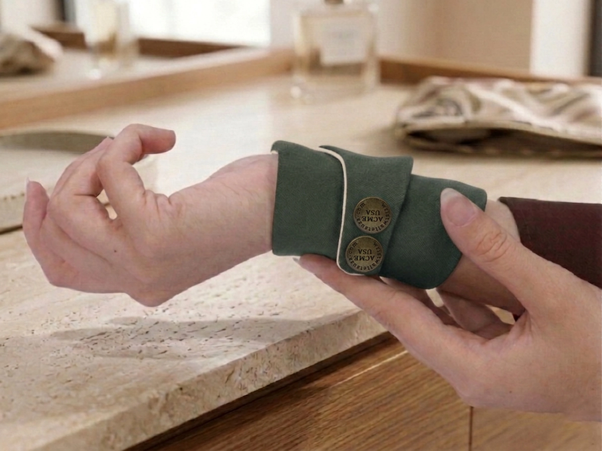 Dark Gray Wrist Wallet AMB7