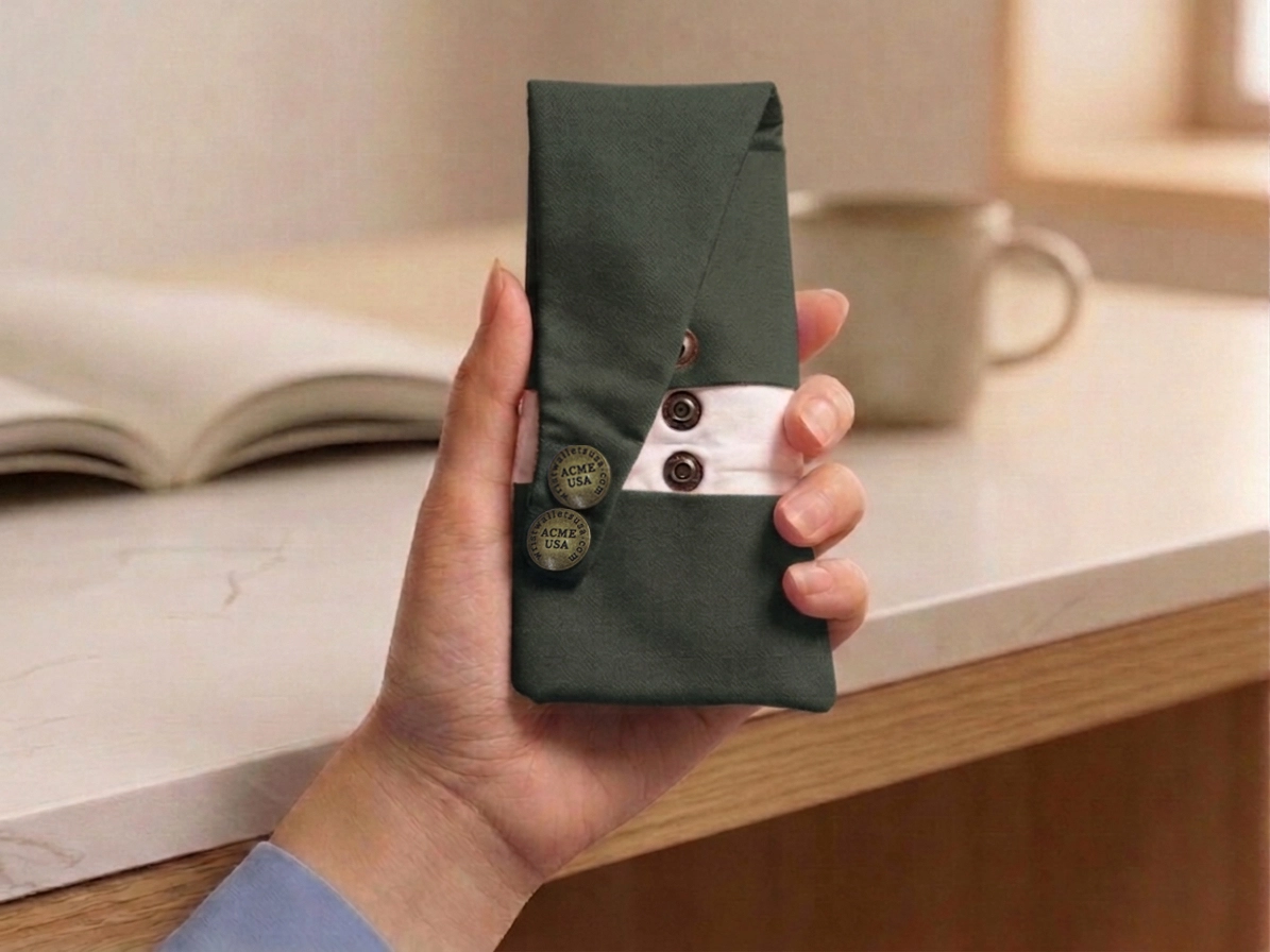 Dark Gray Wrist Wallet AMB7