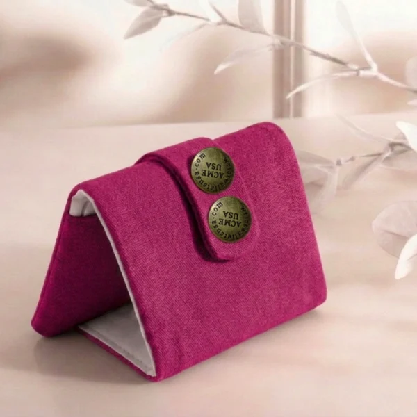 Dark Raspberry Wrist Wallet AMB75