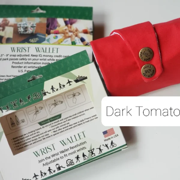 Dark Tomato Wrist Wallet AMB81