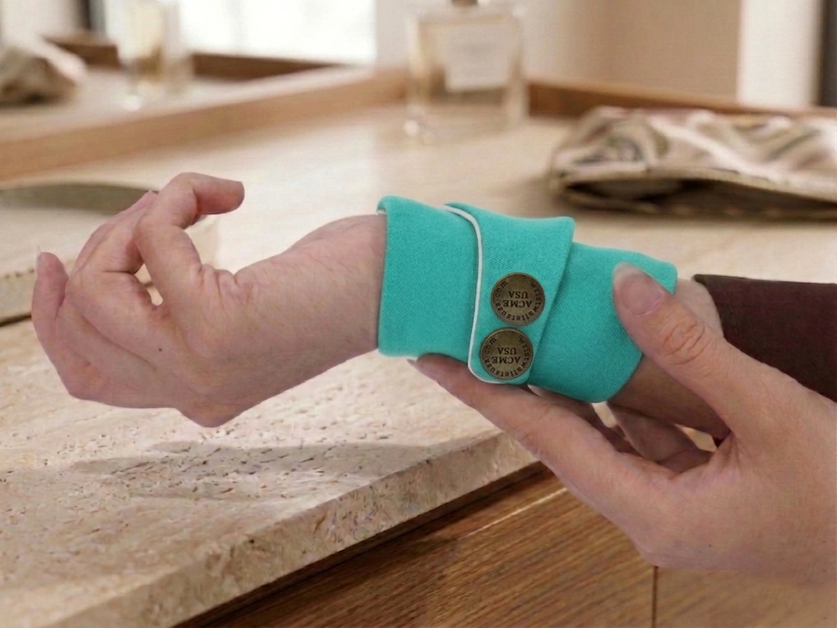 Dark Turquoise Wrist Wallet AMB102