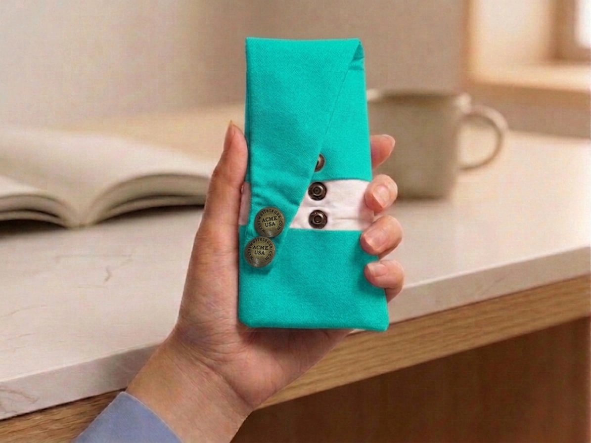 Dark Turquoise Wrist Wallet AMB102
