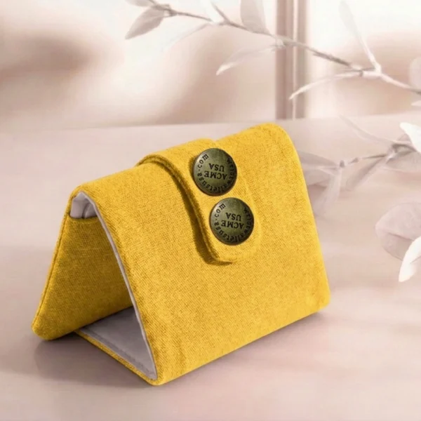 Dark Yellow Wrist Wallet AMB10