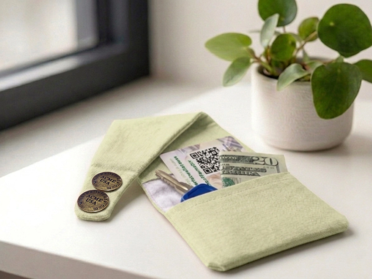 Khaki Wrist Wallet AMB12