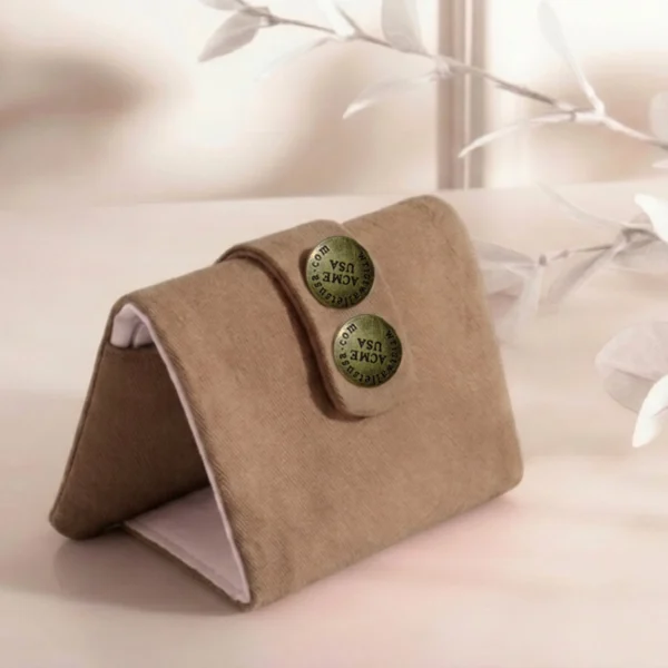 Light Caramel Wrist Wallet AMB64