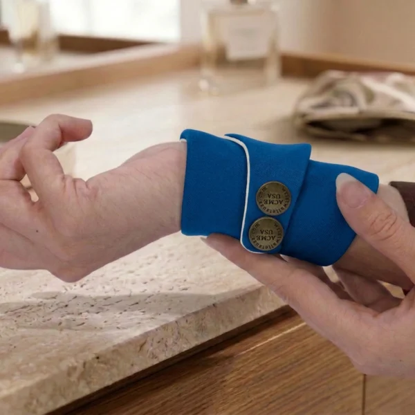 Light Royal Blue Adult Wrist Wallet AMB91