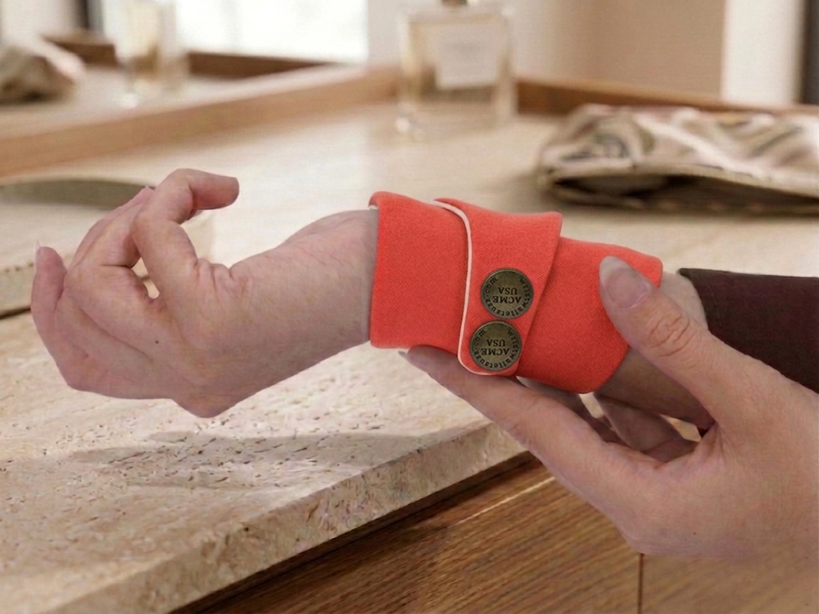 Light Tomato Wrist Wallet AMB79