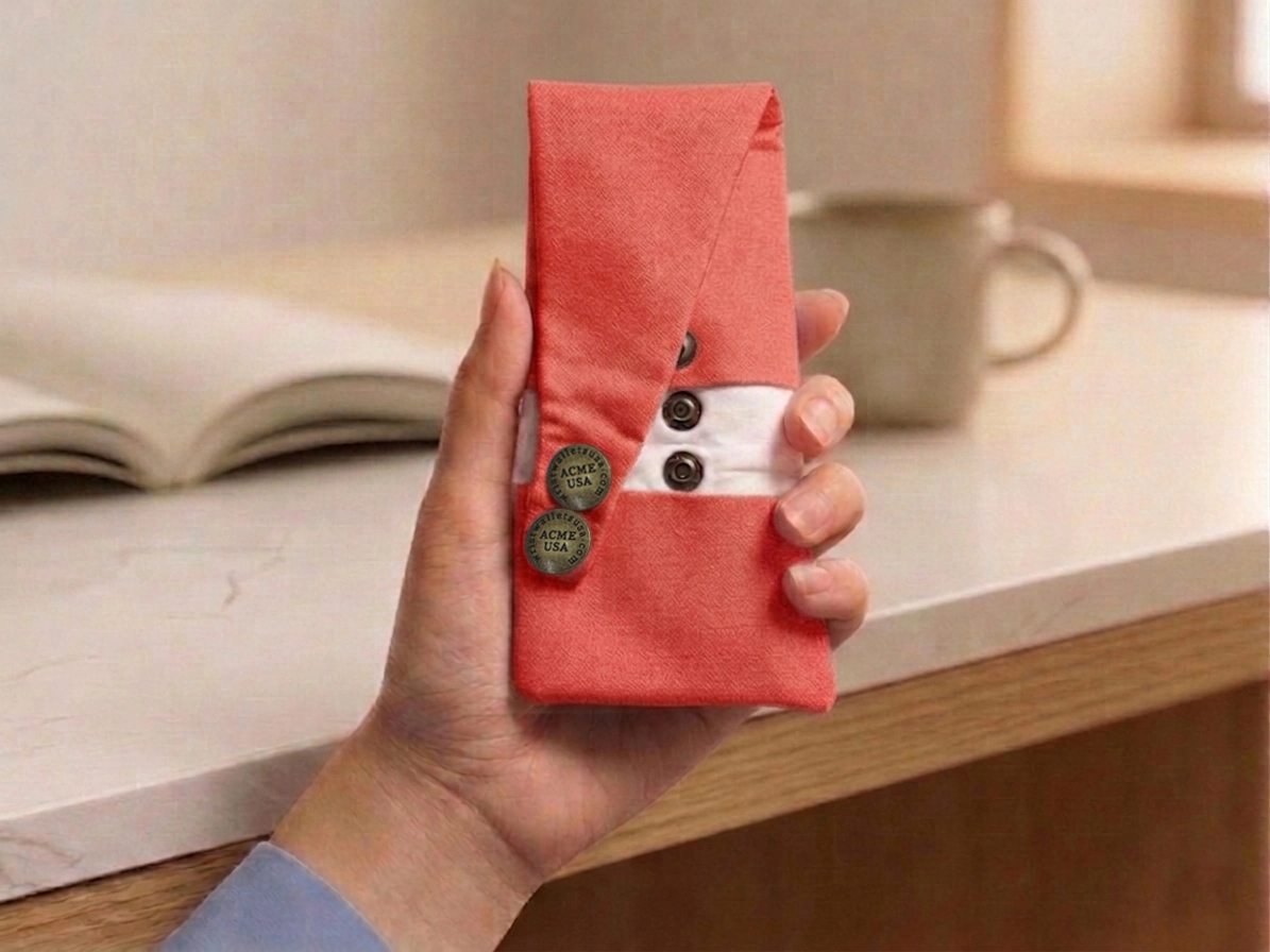 Light Tomato Wrist Wallet AMB79