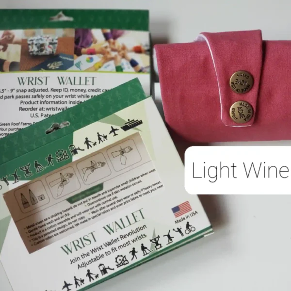 Light Wine Wrist Wallet AMB47