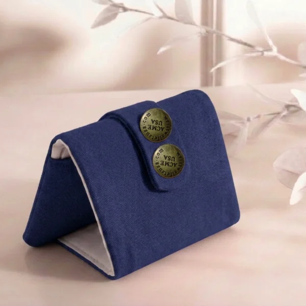 Navy Blue Adult Wrist Wallet AMB53