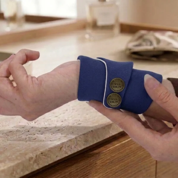 Navy Blue Adult Wrist Wallet AMB53