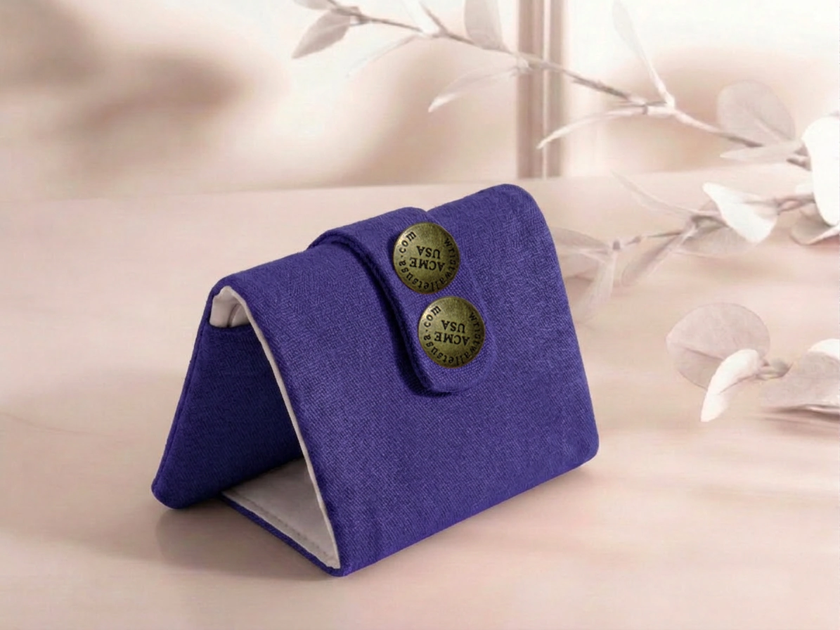 Purple Wrist Wallet AMB27 - 1 Purple Wrist Wallet AMB27