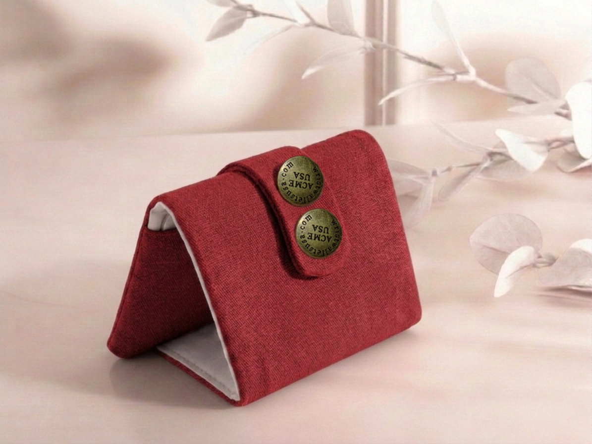 Red Wrist Wallet AMB82 - 1 Red Wrist Wallet AMB82
