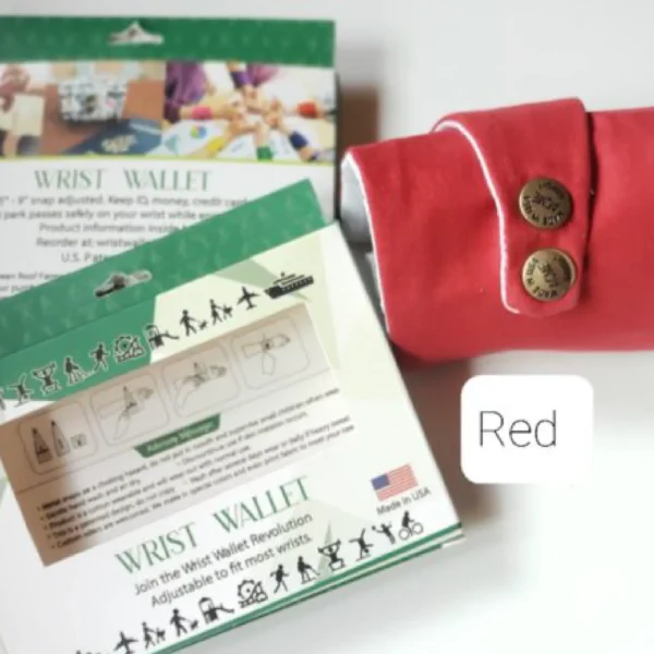 Red Wrist Wallet AMB82