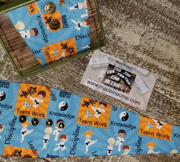 Karate Boy Wrist Wallet