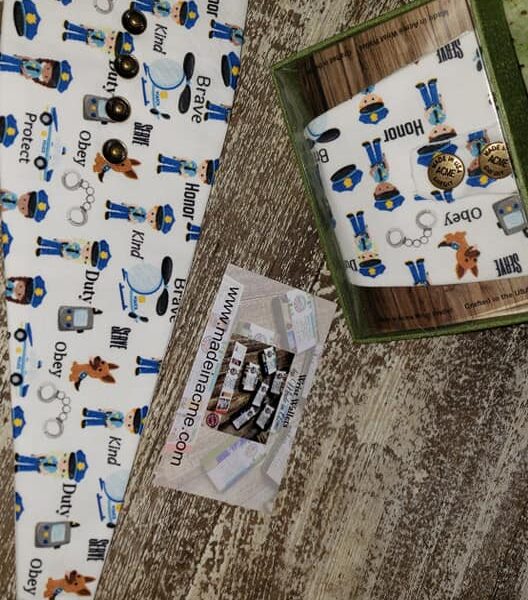 Police Kiddos Wrist Wallet