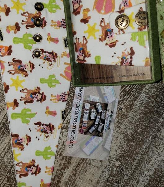 Kiddo in CowGirl Country Girl Western Wrist Wallet