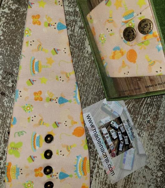 Happy Birthday Puppy Wrist Wallet