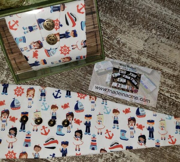 Kiddos Cruise Ship Sailor Theme Wrist Wallets