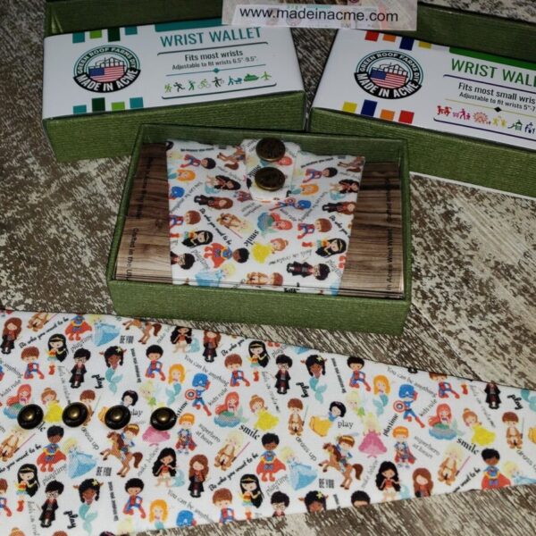 Kiddos in Costume  Wrist Wallet