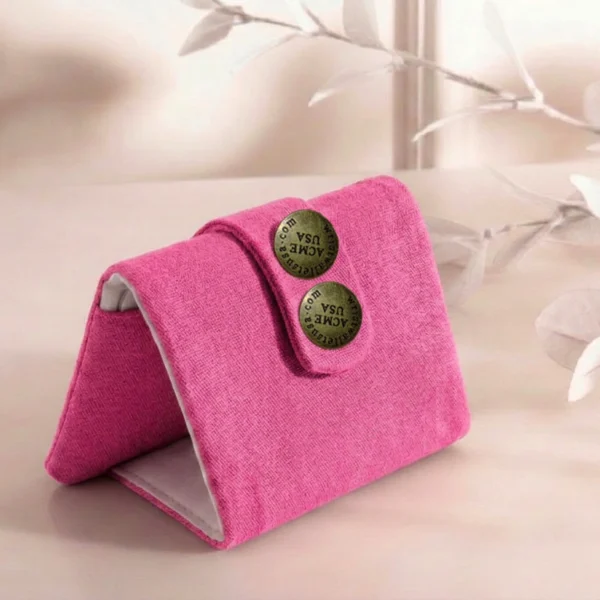Light Raspberry Wrist Wallet AMB43