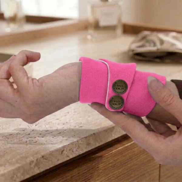 Light Raspberry Wrist Wallet AMB43
