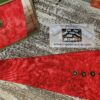 Acid Wash Red Wrist Wallet