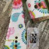 Pink and Blue Birds floral fun Wrist Wallet