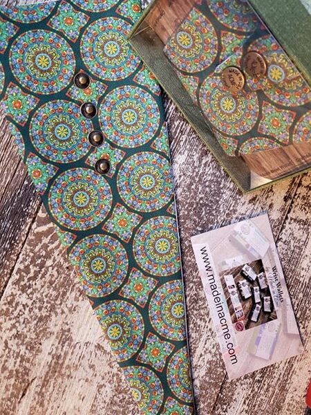 Mandala Multi Color Wrist Wallet