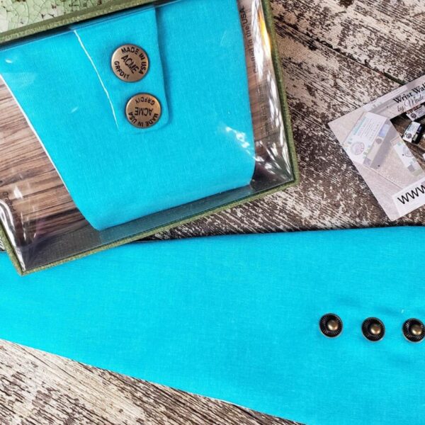 Dark Aqua AMB 34 Wrist Wallet