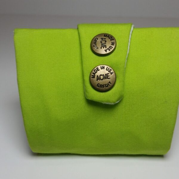 Lime Green Wrist Wallet