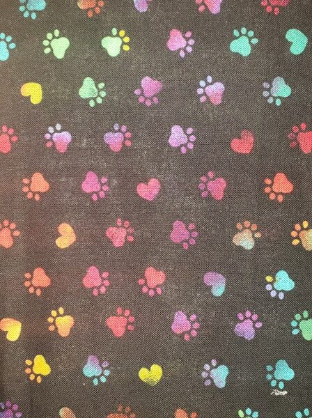 Paw Print Rainbow Wrist Wallet