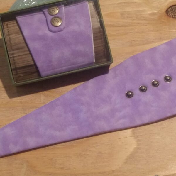 Light Purple w/ Fade Wrist Wallet