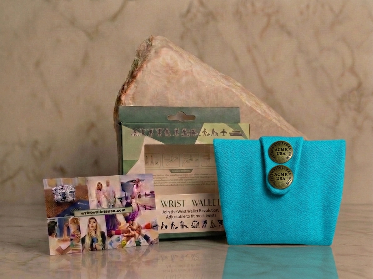 Aqua Wrist Wallet AMB33