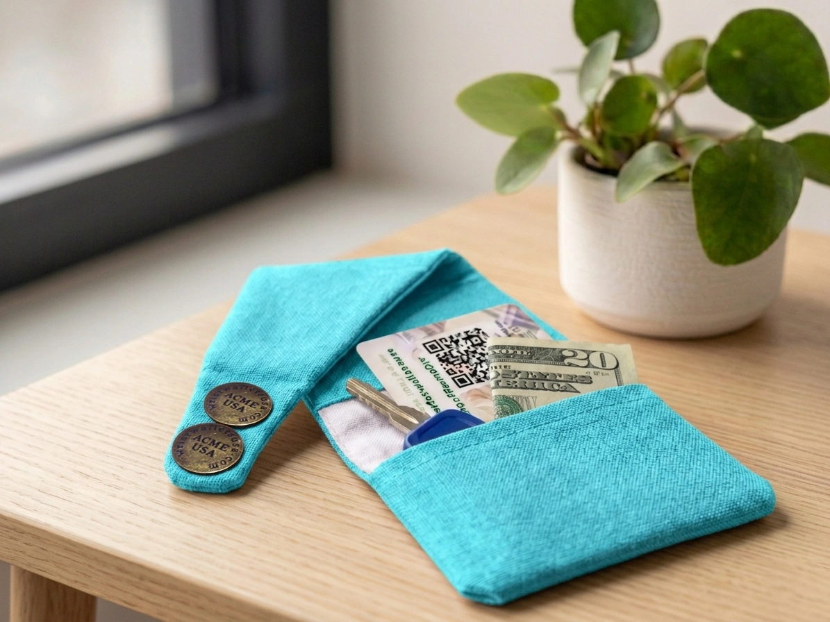 Aqua Wrist Wallet AMB33