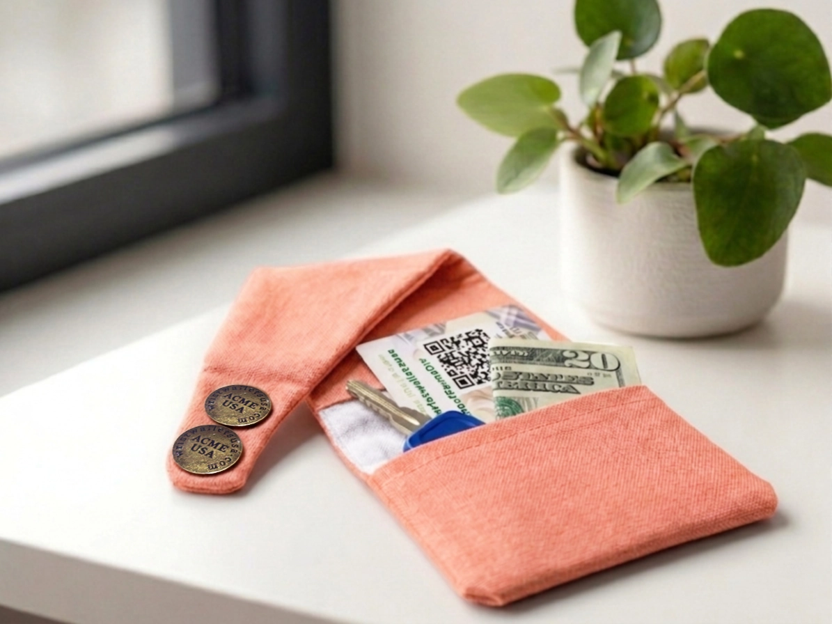 Coral Wrist Wallet AMB39