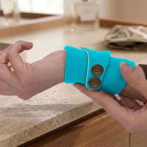 Dark Aqua Wrist Wallet AMB34