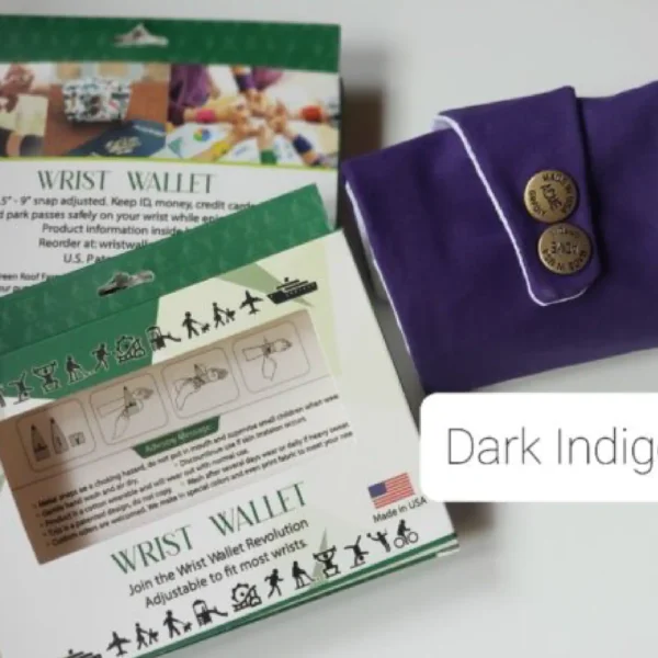 Dark IndigoWrist Wallet AMB96