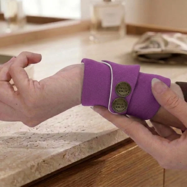 Dark Orchid Wrist Wallet AMB122